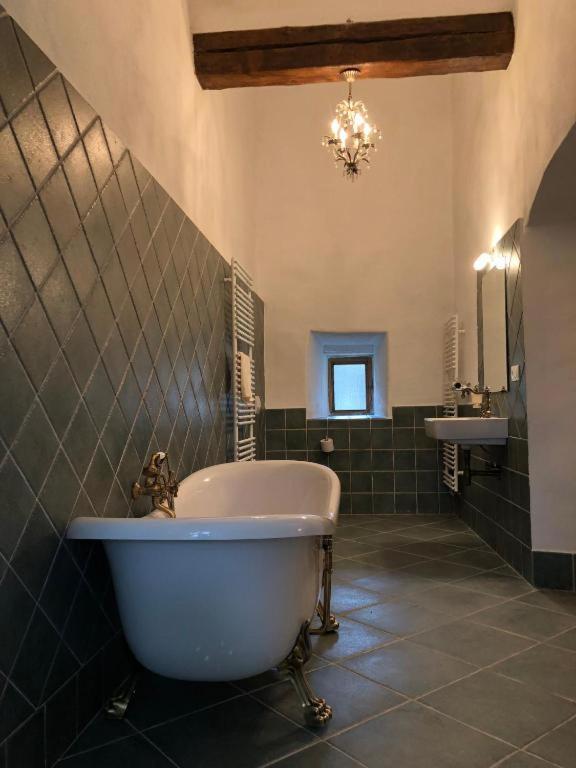 Zamek Kolstejn - Hotel Chateau Goldenstein Branná Eksteriør billede